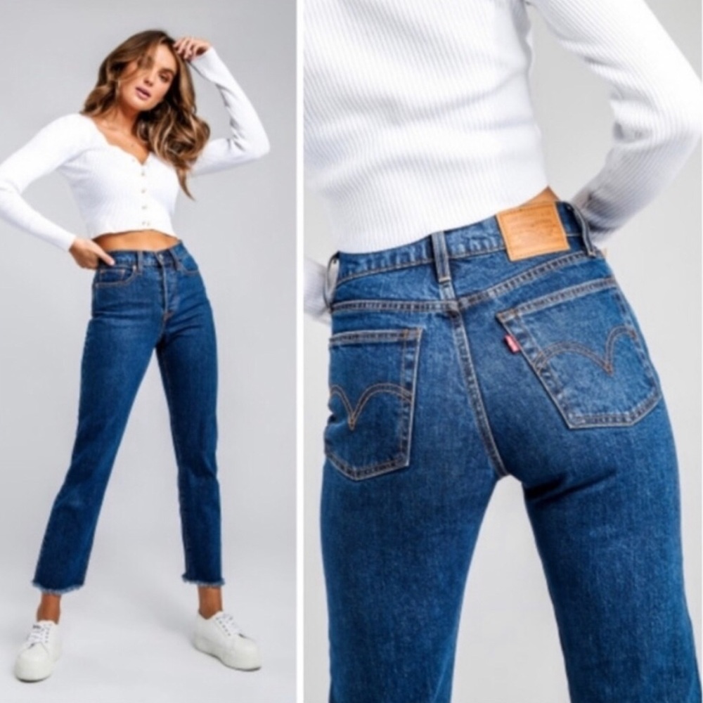 LEVIS PREMIUM WEDGIE FIT STRAIGHT WOMEN'S JEANS